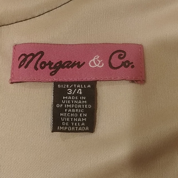 Morgan and Co. Lovely David's Bridal Black w/lace - Picture 3 of 3